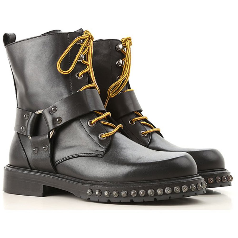Pinko Combat Boot- New Size 40